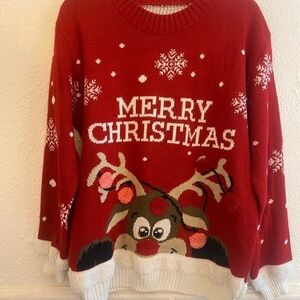 Red Merry Christmas Sweater
